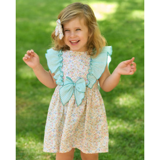 VESTIDO CON BRAGUITA verde