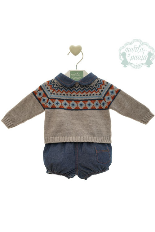 CONJUNTO PICOLINO 2 PIEZAS ART.1019 Familia SHANGAI buganvilla