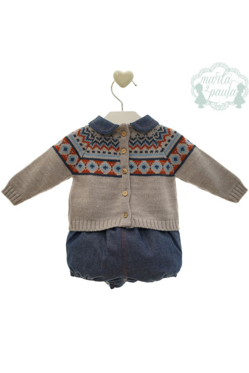 CONJUNTO PICOLINO 2 PIEZAS ART.1019 Familia SHANGAI buganvilla