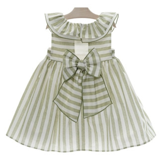 VESTIDO INFANTIL 'Familia TROVADOR' verde