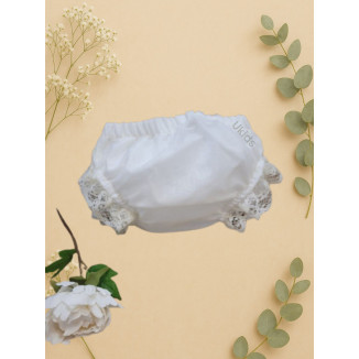 BRAGUITA ORGANZA PUNTILLA BAUTIZO-CEREMONIA beige x