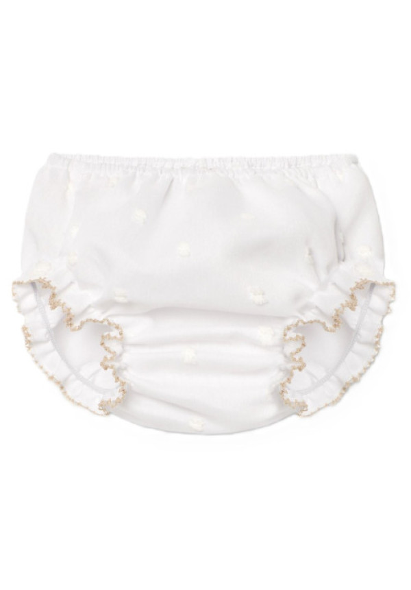 Conjunto Vestido Más Braga -Lino- Blanco