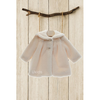 Abrigos Bebe Sin Capota Art.3981S 'Pelo' Beig