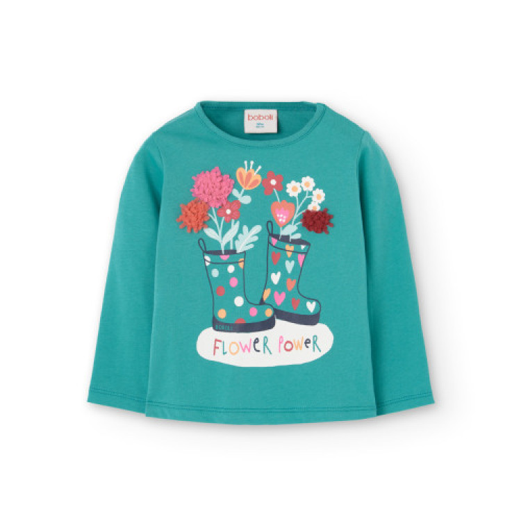 Camiseta punto de bebé niña BCI jade