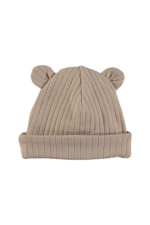 Gorro orejitas maxi rib nude