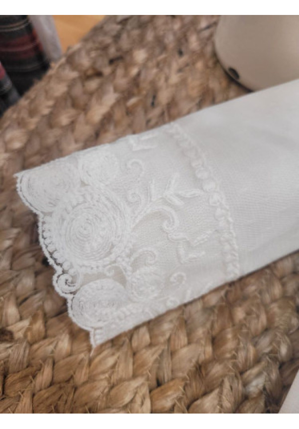 CONJUNTO BEBE CEREMONIA/BAUTIZO CAMISA FRA BLANCO ROTO beige-bco roto x