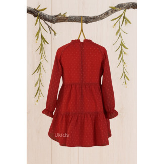 Vestido Niña Rojo N