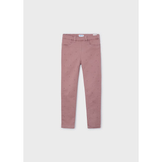 Pantalon tachuela rosado