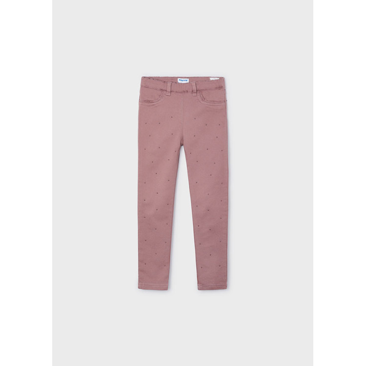 Pantalon tachuela rosado