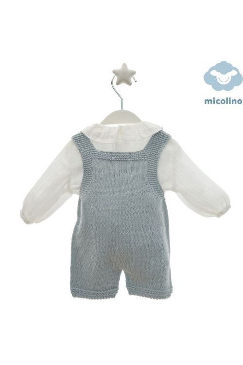 CONJUNTO 2 PIEZAS ART.3015 Familia CHISPITAceleste cielo