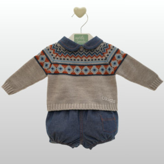 CONJUNTO PICOLINO 2 PIEZAS ART.1019 Familia SHANGAI buganvilla