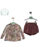 CONJUNTO SHORTS BEBE 2 PIEZAS ART.2225 Familia HANOI denin