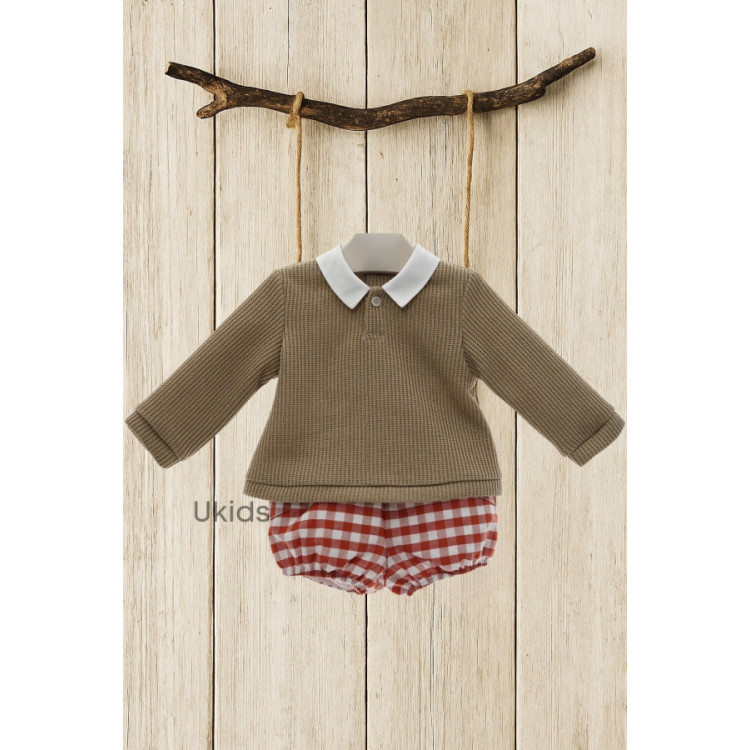 Conjunto Baby Art.1016 'Familia Cretona' Calabaza