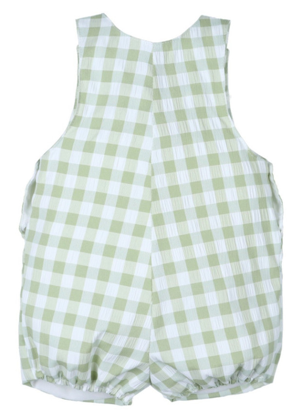 Peto bebe vichy verde