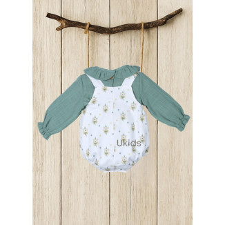 Ranita Colección Teddy Fest Verde Hoja