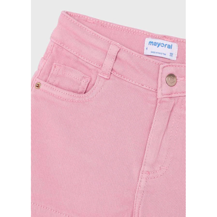 Short sarga basico            rosado