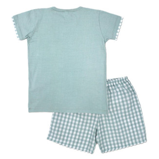 CAMISETA Y BERMUDA verde