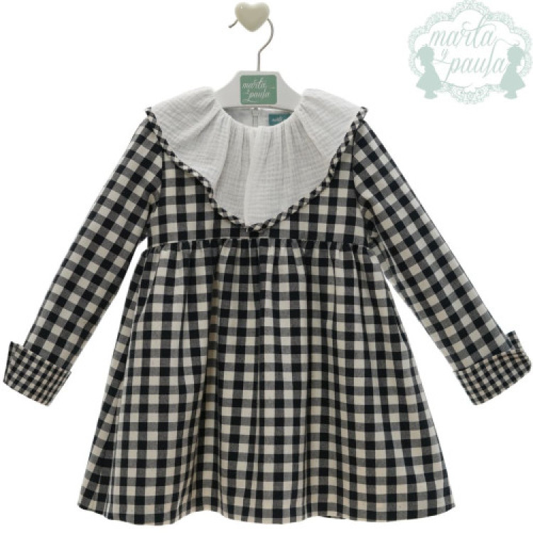 VESTIDO INFANTIL ART.5159 Familia BOMBAY musgo