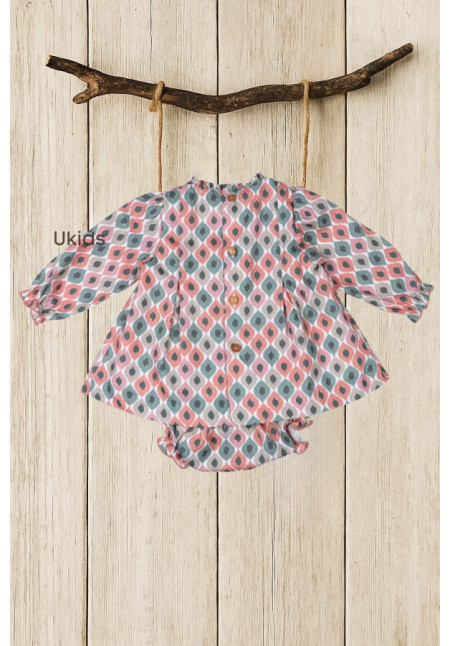 Jesusito Estampado Colección Tribal Salmon