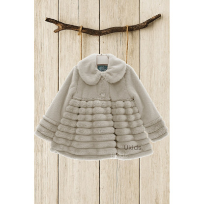 Abrigo Infantil Art.4011 Pelo Liso+Raya Arena