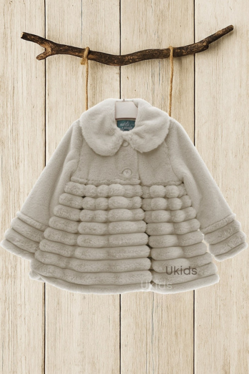 Abrigo Infantil Art.4011 Pelo Liso+Raya Arena