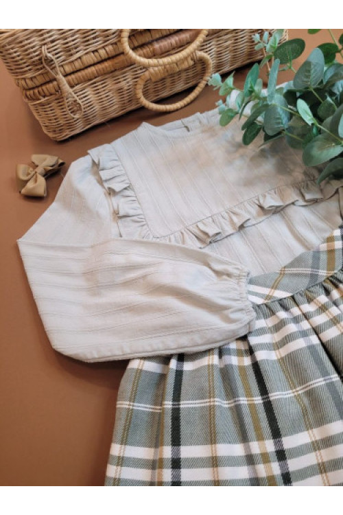 BLUSA VOLANTE COL. LISBOA verde