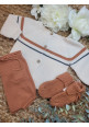 CONJUTNO JERESY/CHAQUETA CENEFA CLAY CON CULETIN BOLSILLO CLAY caldera