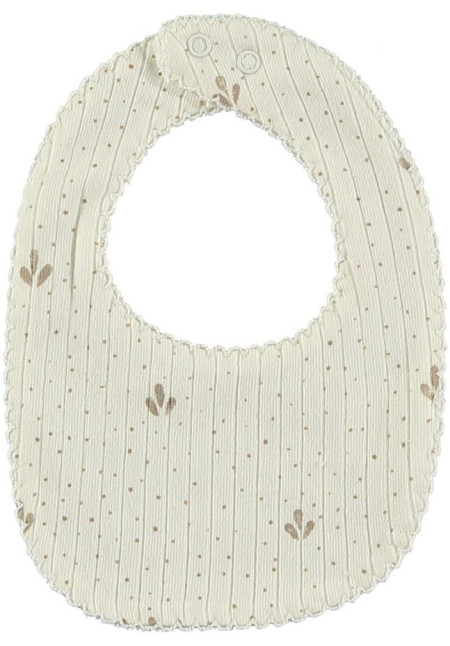 Babero Maxi Rib Baby Provence Nougat