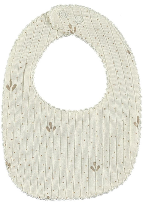 Babero Maxi Rib Baby Provence Nougat