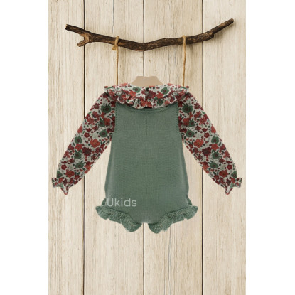 Conjunto Bebe Ranita Art.1809 'Familia Cretona' Otoño
