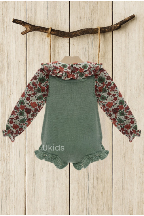Conjunto Bebe Ranita Art.1809 'Familia Cretona' Otoño