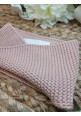 CUELLO TRICOT PALE ROSE rosa