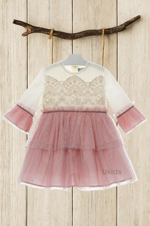 Vestido Infantil Art.5161 Familia Audrey Piedra Del Sol