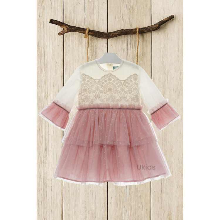Vestido Infantil Art.5161 Familia Audrey Piedra Del Sol