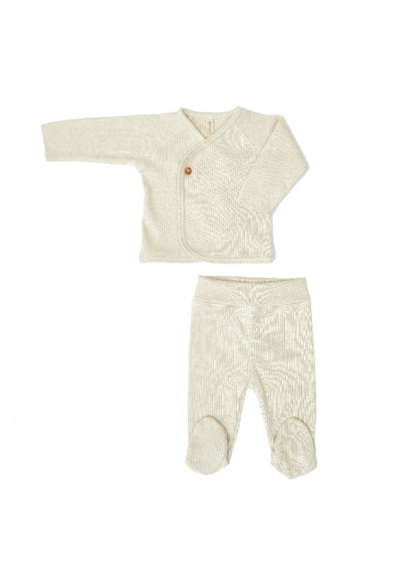 Conjunto primera puesta canalé sand