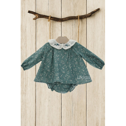 Jesusin Bebe Art.2046 'Familia Organza' Turquesa