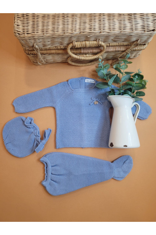 CONJUNTO 3.P LIN RECOGIDAS cielo