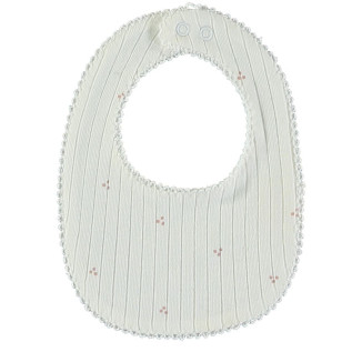 Babero Maxi Rib Baby Dots Nude