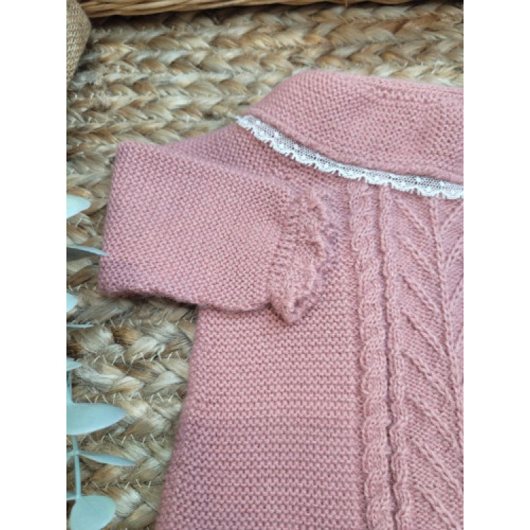 CONJUNTO NIKI CON POLAINA ROSA ros