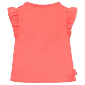 Camiseta punto de niña -BCI sandía
