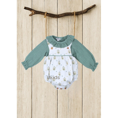 Ranita Colección Teddy Fest Verde Hoja