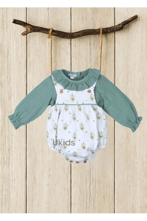 Ranita Colección Teddy Fest Verde Hoja
