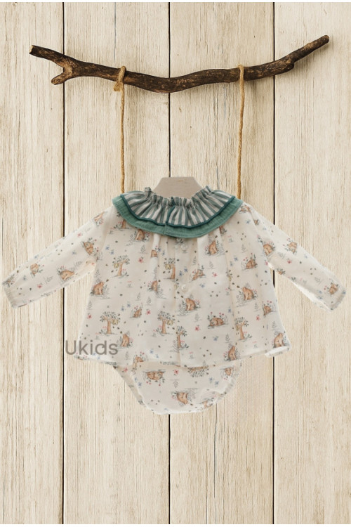 Jesusin Bebe Art.2040 'Familia Angora' Musgo