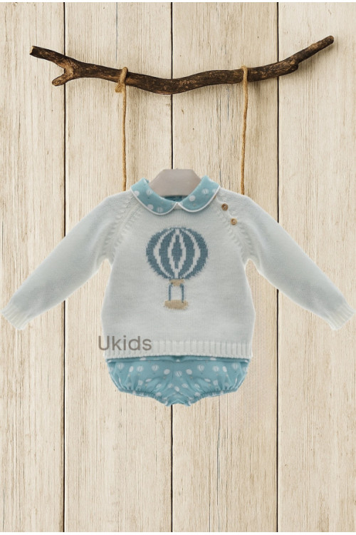 Conjunto Baby 3 Piezas Art.0206 Turquesa