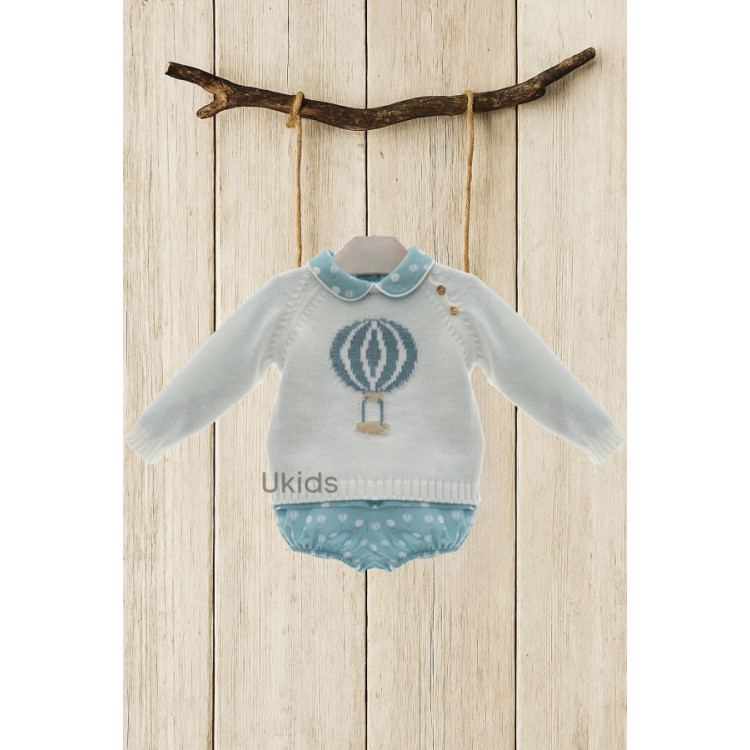Conjunto Baby 3 Piezas Art.0206 Turquesa