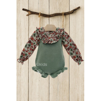Conjunto Bebe Ranita Art.1809 'Familia Cretona' Otoño