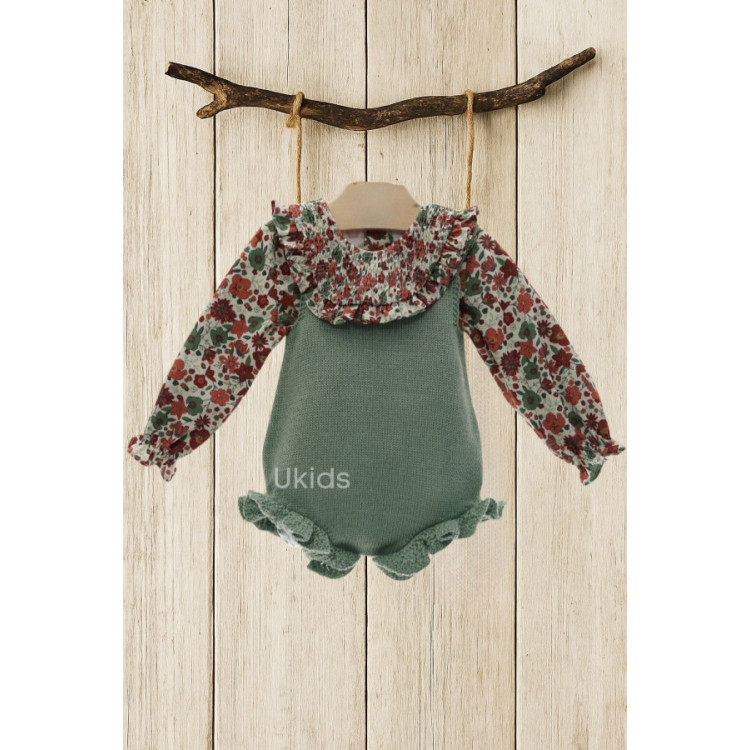 Conjunto Bebe Ranita Art.1809 'Familia Cretona' Otoño