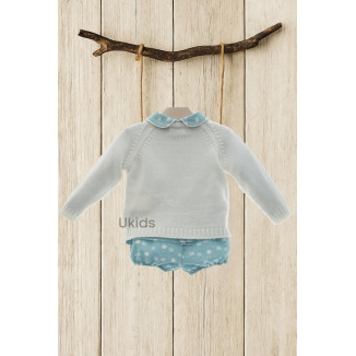 Conjunto Baby 3 Piezas Art.0206 Turquesa