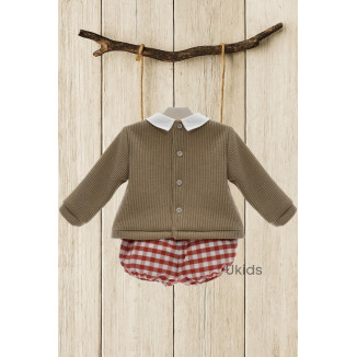 Conjunto Baby Art.1016 'Familia Cretona' Calabaza