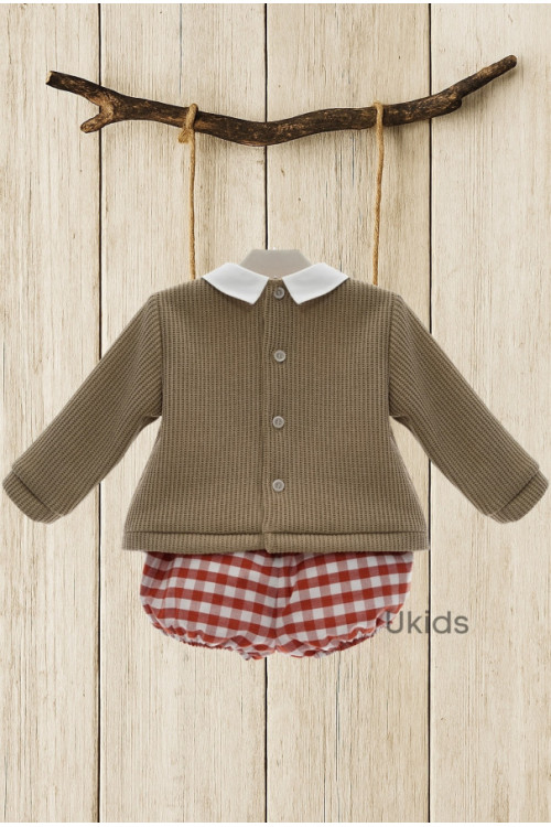 Conjunto Baby Art.1016 'Familia Cretona' Calabaza